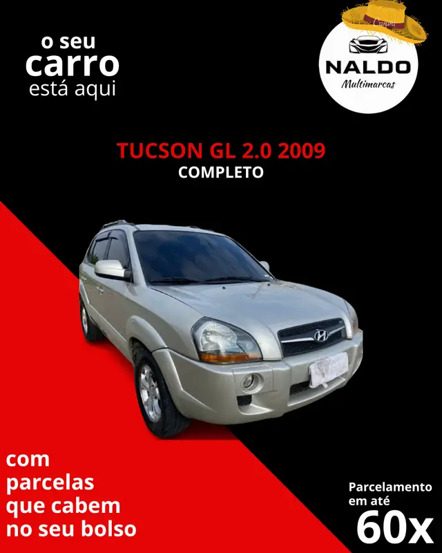 Carro Hyundai Tucson 2009 GL 2.0 16V