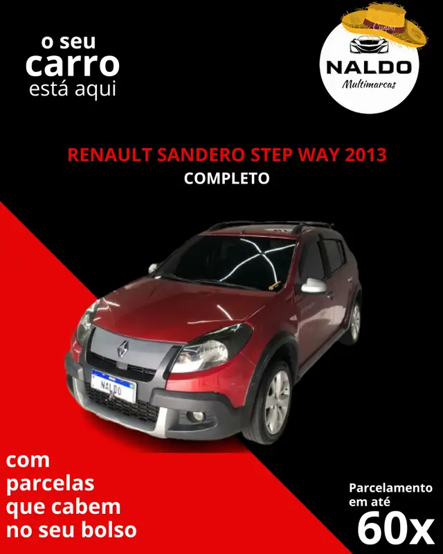 Carro Renault Sandero Stepway 2013 1.6 8V (Flex)