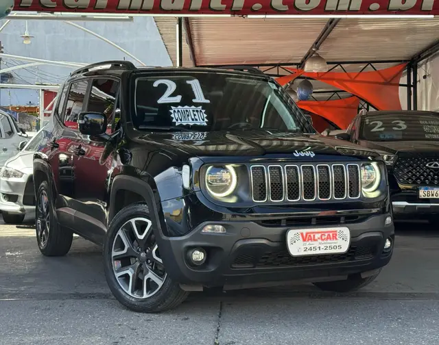 Carro Jeep Renegade 2021 Longitude 1.8 4x2 (Aut) (Flex)