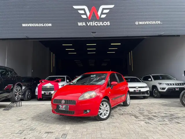 Carro Fiat Punto 2012 ATTRACTIVE ITALIA 1.4 F.Flex 8V 5p