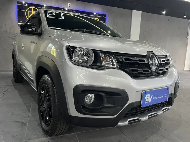 Carro Renault Kwid 2021 Outsider 1.0 12v SCe (Flex)