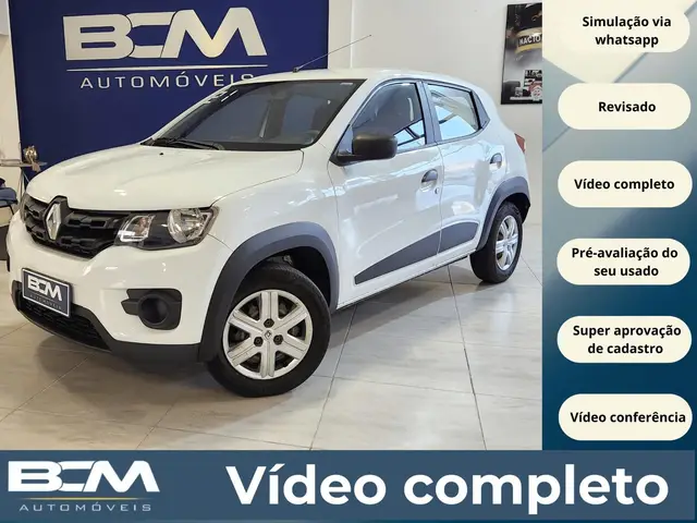 Carro Renault Kwid 2020 Zen 1.0 12v SCe (Flex)