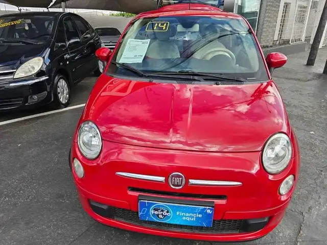 Carro Fiat 500 2014 Cult Dualogic 1.4 Evo (Flex)
