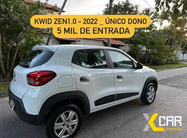 Carro Renault Kwid 2022 Zen 1.0 12v SCe (Flex)
