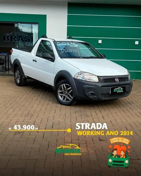 Carro Fiat Strada 2014 Working 1.4 (Flex)