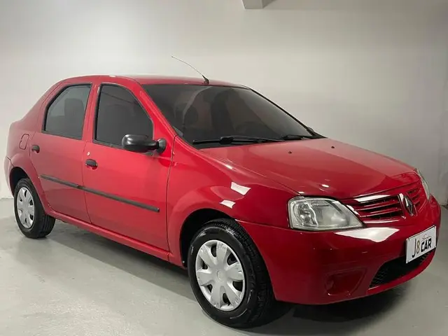 Carro Renault Logan 2009 Authentique 1.0 16V (flex)