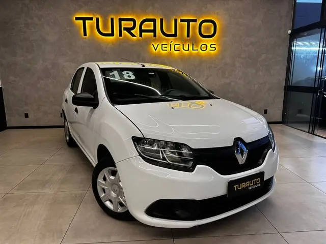 Carro Renault Logan 2018 Authentique 1.0 12V SCe (Flex)