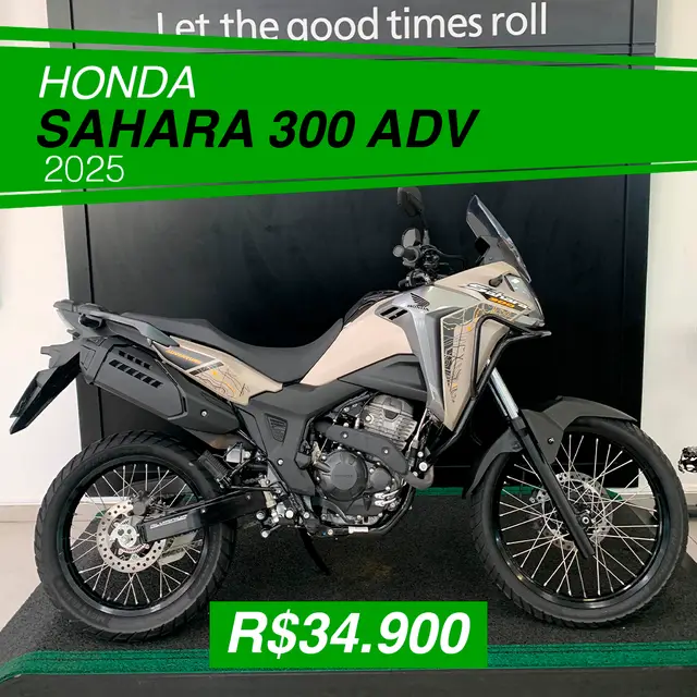 Moto Honda XRE Sahara 300 2025 Adventure