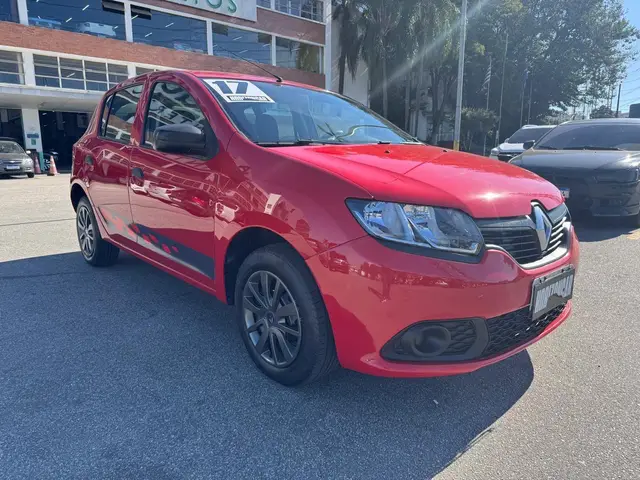 Carro Renault Sandero 2017 Authentique 1.0 12V SCe (Flex)