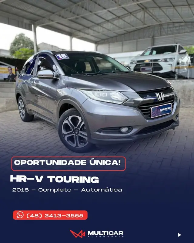 Carro Honda HR-V 2018 Touring CVT 1.8 I-VTEC FlexOne