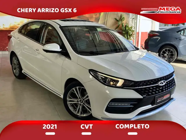 Carro CAOA Chery Arrizo 6 2021 1.5 GSX Turbo Flex (Aut)