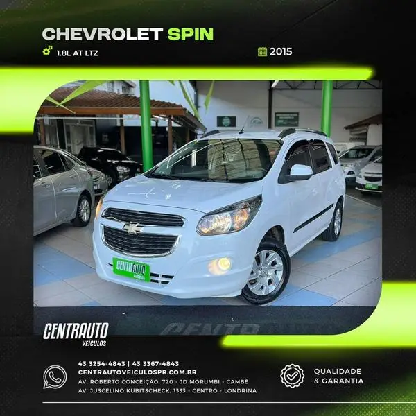 Carro Chevrolet Spin 2015 Activ 1.8 (Flex)