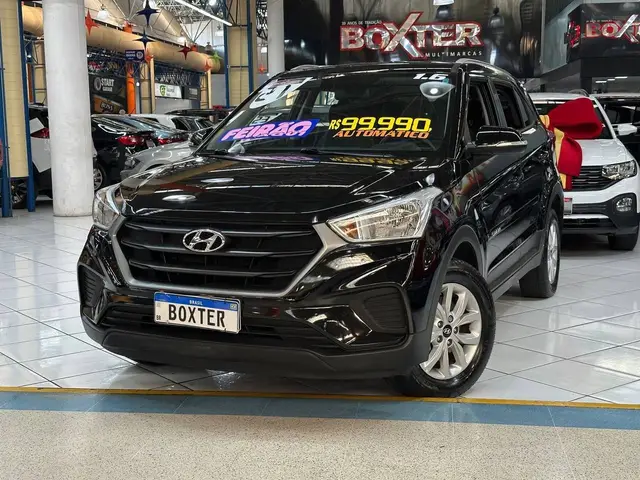 Carro Hyundai Creta 2021 Action 1.6 (Aut) (Flex)