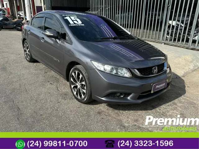 Carro Honda Civic 2015 LXR 2.0 i-VTEC (Aut) (Flex)