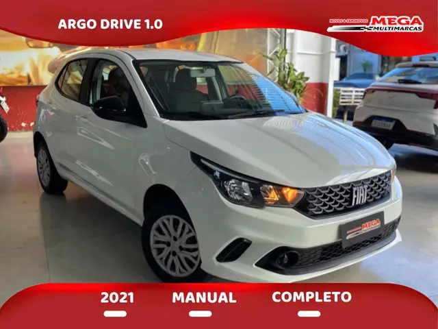 Carro Fiat Argo 2021 Drive 1.0 (Flex)