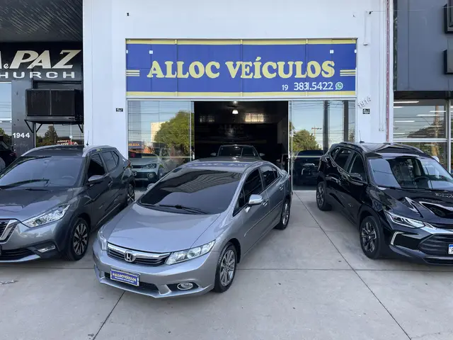 Carro Honda Civic 2014 New  LXR 2.0 i-VTEC (Aut) (Flex)