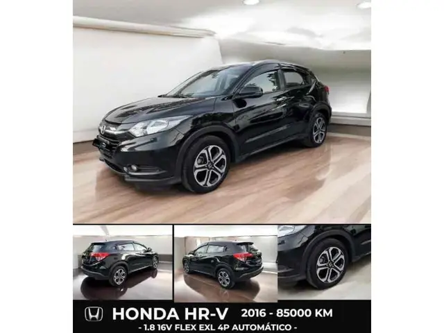 Carro Honda HR-V 2016 EXL CVT 1.8 I-VTEC FlexOne