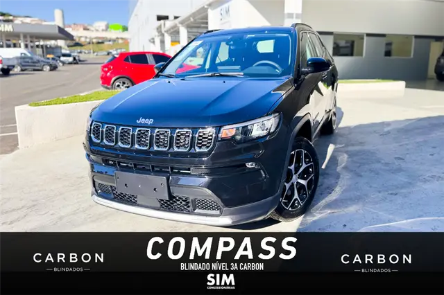 Carro Jeep Compass 2025 Longitude 1.3 T270 (Aut) (Flex)