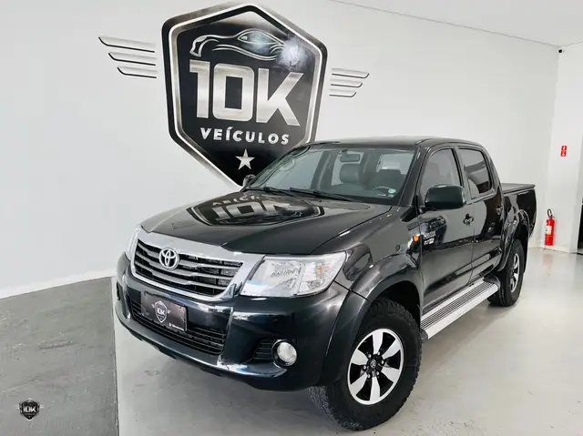 Carro Toyota Hilux Cabine Dupla 2012 Hilux 2.7 SR CD 4x2 (Flex) (Aut)
