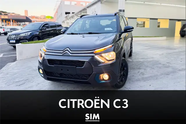 Carro Citroën C3 2025 YOU! 1.0 Flex (Aut.)