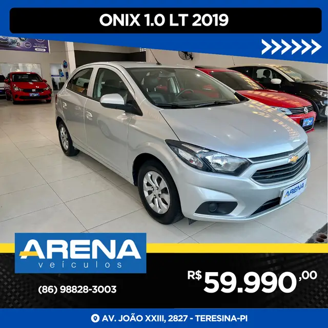 Carro Chevrolet Onix 2019 1.0 LT SPE/4
