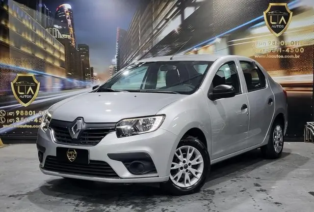 Carro Renault Logan 2021 Life 1.0 12V SCe (Flex)