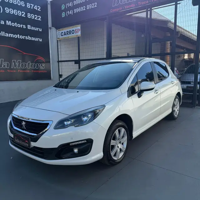 Carro Peugeot 308 2018 Bus. Pro 1.6 TB Flex 5p Aut.