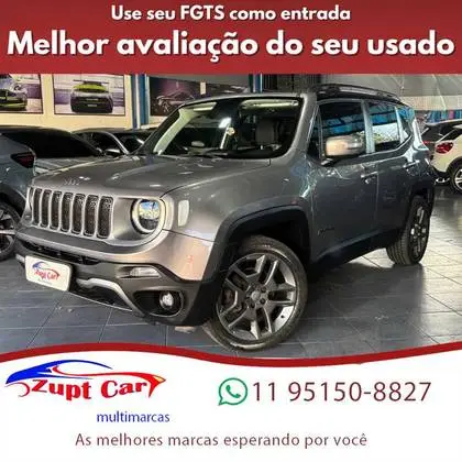 Carro Jeep Renegade 2021 Limited 1.8 4x2 (Aut) (Flex)