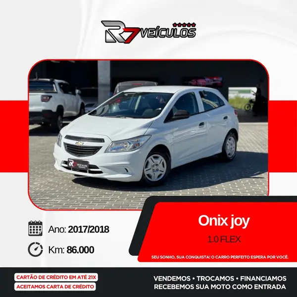 Carro Chevrolet Onix 2018 1.0 Joy SPE/4
