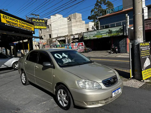 Carro Toyota Corolla 2004 Sedan XLi 1.6 16V