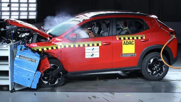 SUV recém-lançado foi testado para avaliar a segurança dos ocupantes, pedestres e sistemas de assistência