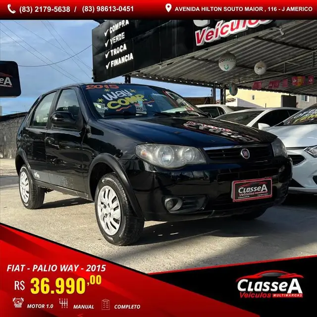 Carro Fiat Palio 2015 Fire 1.0 8V (Flex) 4p
