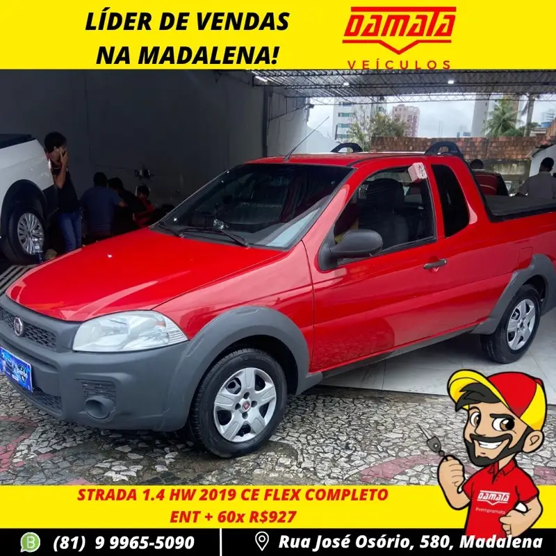 Fiat Strada Hard Working 1.4 (Flex) (Cabine Estendida)