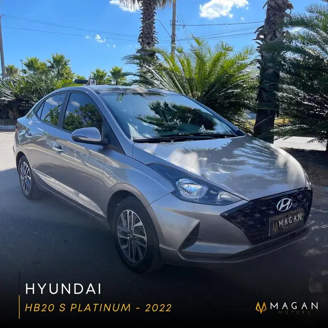 Carro Hyundai HB20 2022 Platinum Bluelink 1.0 Turbo (Flex) (Aut)