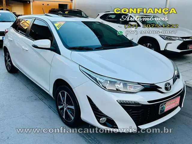 Carro Toyota Yaris 2021 1.5 XLS Connect CVT (Flex)
