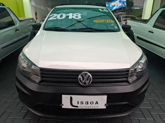 Carro Volkswagen Saveiro 2018 Robust 1.6 MSI CS (Flex)