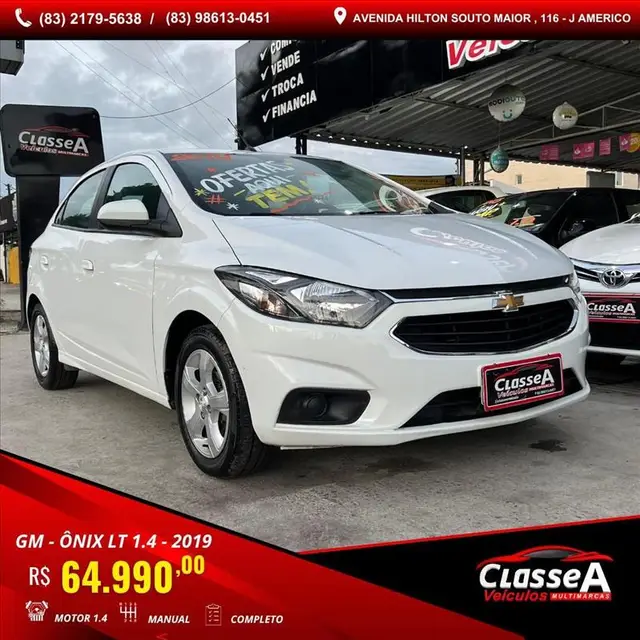 Carro Chevrolet Onix 2019 1.4 LT SPE/4
