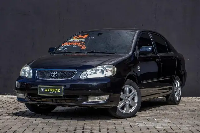 Carro Toyota Corolla 2004 Sedan SEG 1.8 16V (nova série) (aut)