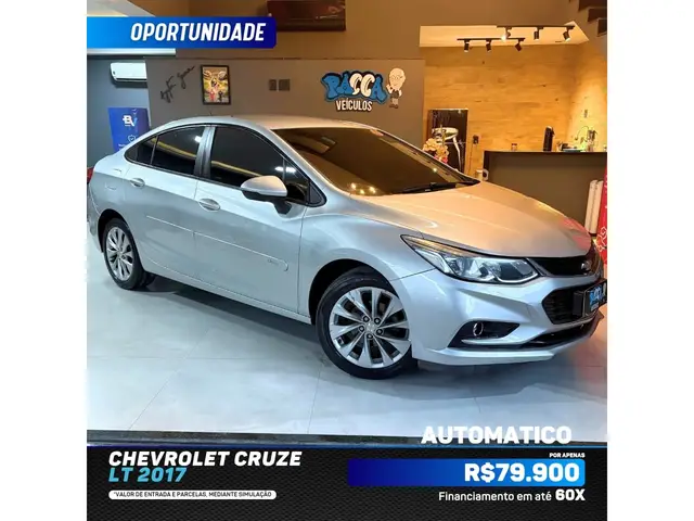 Carro Chevrolet Cruze 2017 LT 1.4 16V Ecotec (Aut) (Flex)