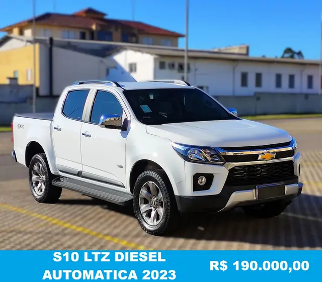 Carro Chevrolet S10 Cabine Dupla 2023 LTZ 2.8 Turbodiesel (Aut.)