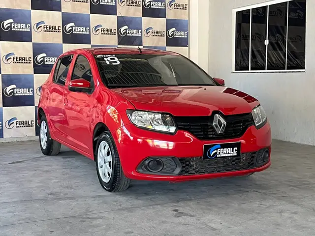 Carro Renault Sandero 2019 Authentique 1.0 12V SCe (Flex)