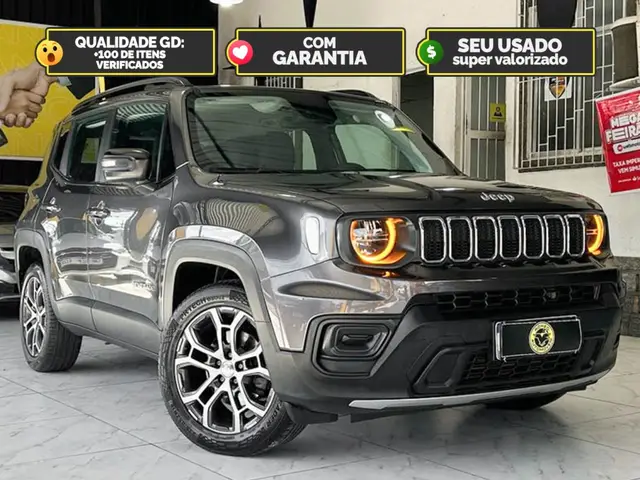 Carro Jeep Renegade 2023 Longitude T270 1.3 Turbo 4x2