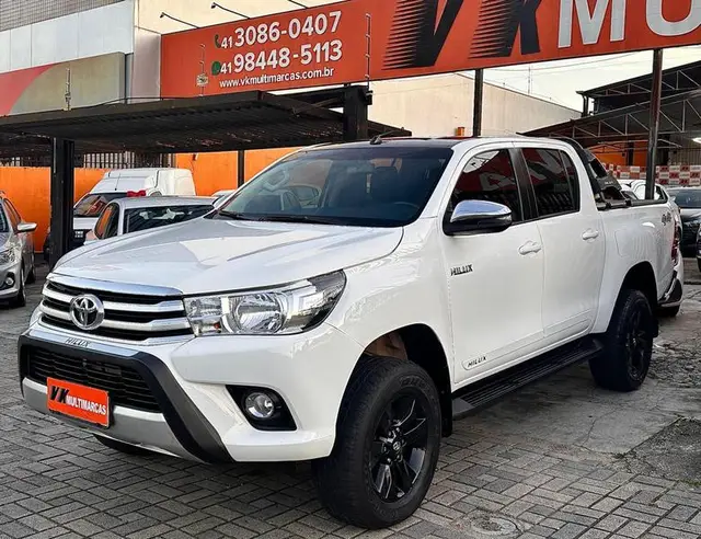 Carro Toyota Hilux Cabine Dupla 2018 Hilux 2.7 SR CD 4x2 (Flex)