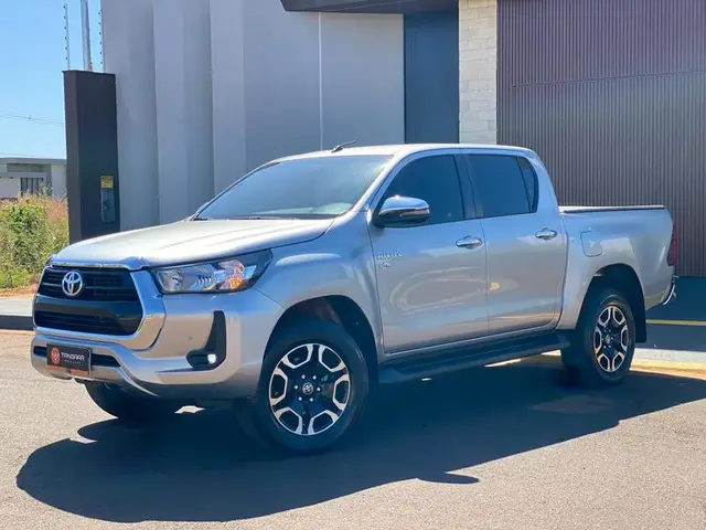 Carro Toyota Hilux Cabine Dupla 2021 SRV 2.7 CD 4x4 (Flex) (Aut)