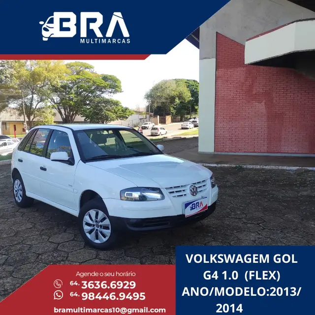 Carro Volkswagen Gol 2014 1.0 Mi Total Flex 8V 4p