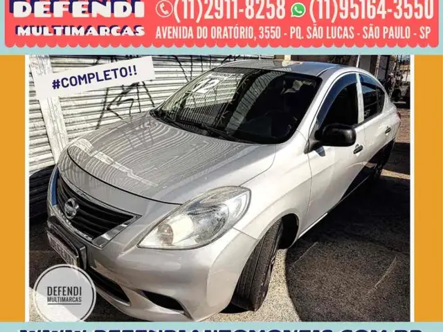 Carro Nissan Versa 2012 1.6 16V S (Flex)
