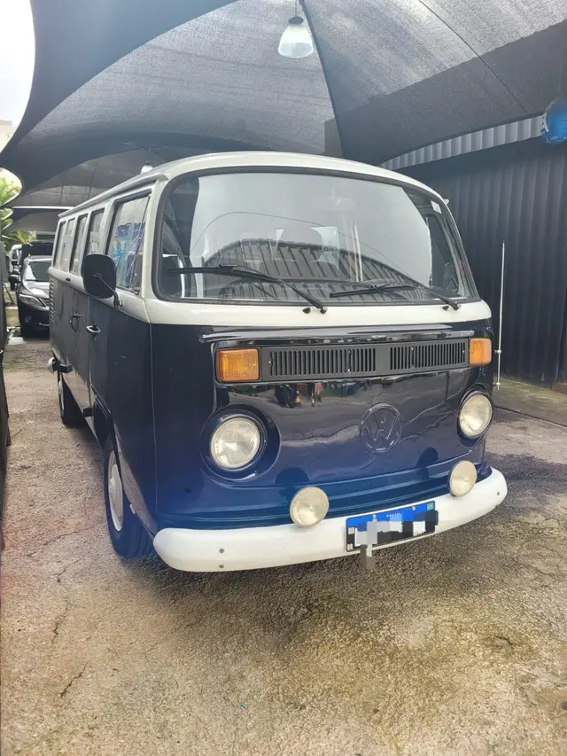 Carro Volkswagen Kombi Furgão 1991 Kombi Furgao 1.6