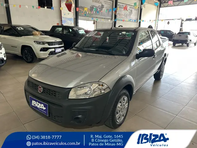 Carro Fiat Strada 2020 Hard Working 1.4 (Flex) (Cabine Dupla)