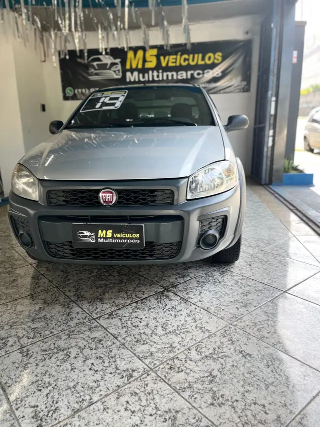 Carro Fiat Strada 2019 Hard Working 1.4 (Flex) (Cabine Simples)
