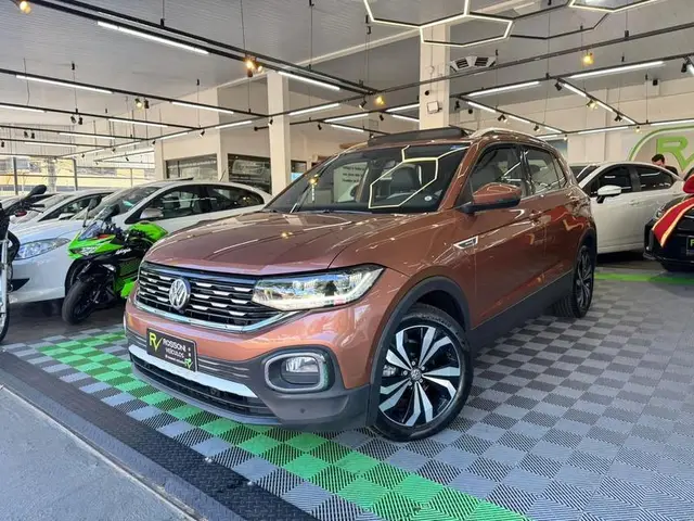 Carro Volkswagen T-Cross 2021 1.4 TSI Highline (Aut) (Flex)